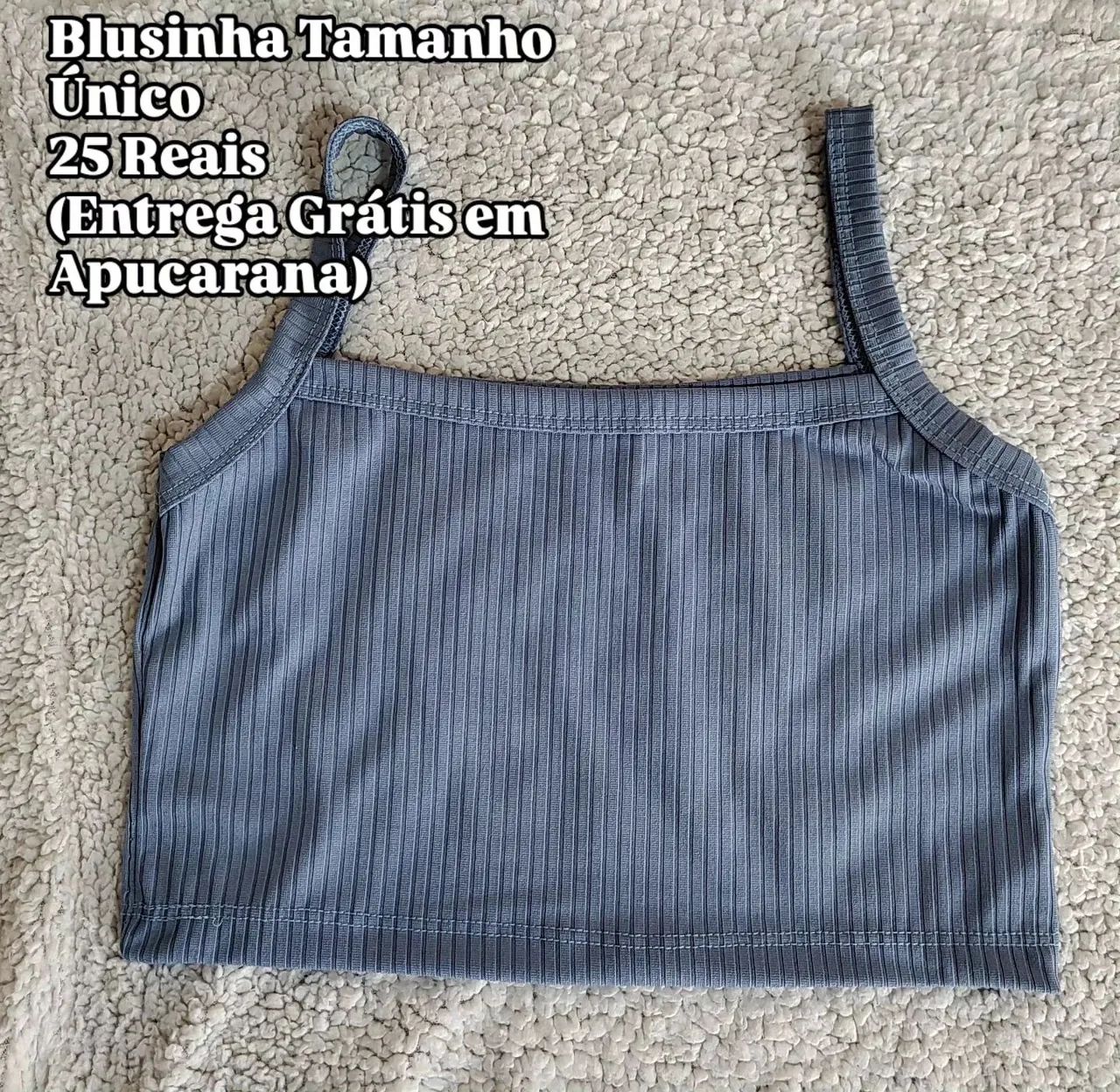 Blusinha Tamanho Único  - Foto 2