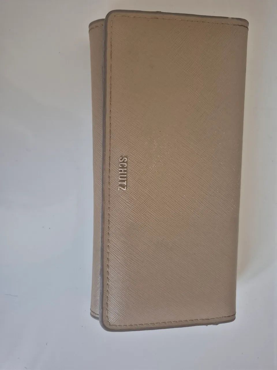 Carteira Schutz Bege Retangular