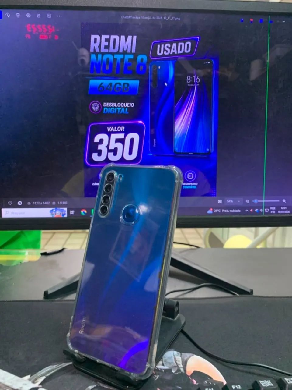 CELULAR REDMI NOTE8 64GB - Foto 2