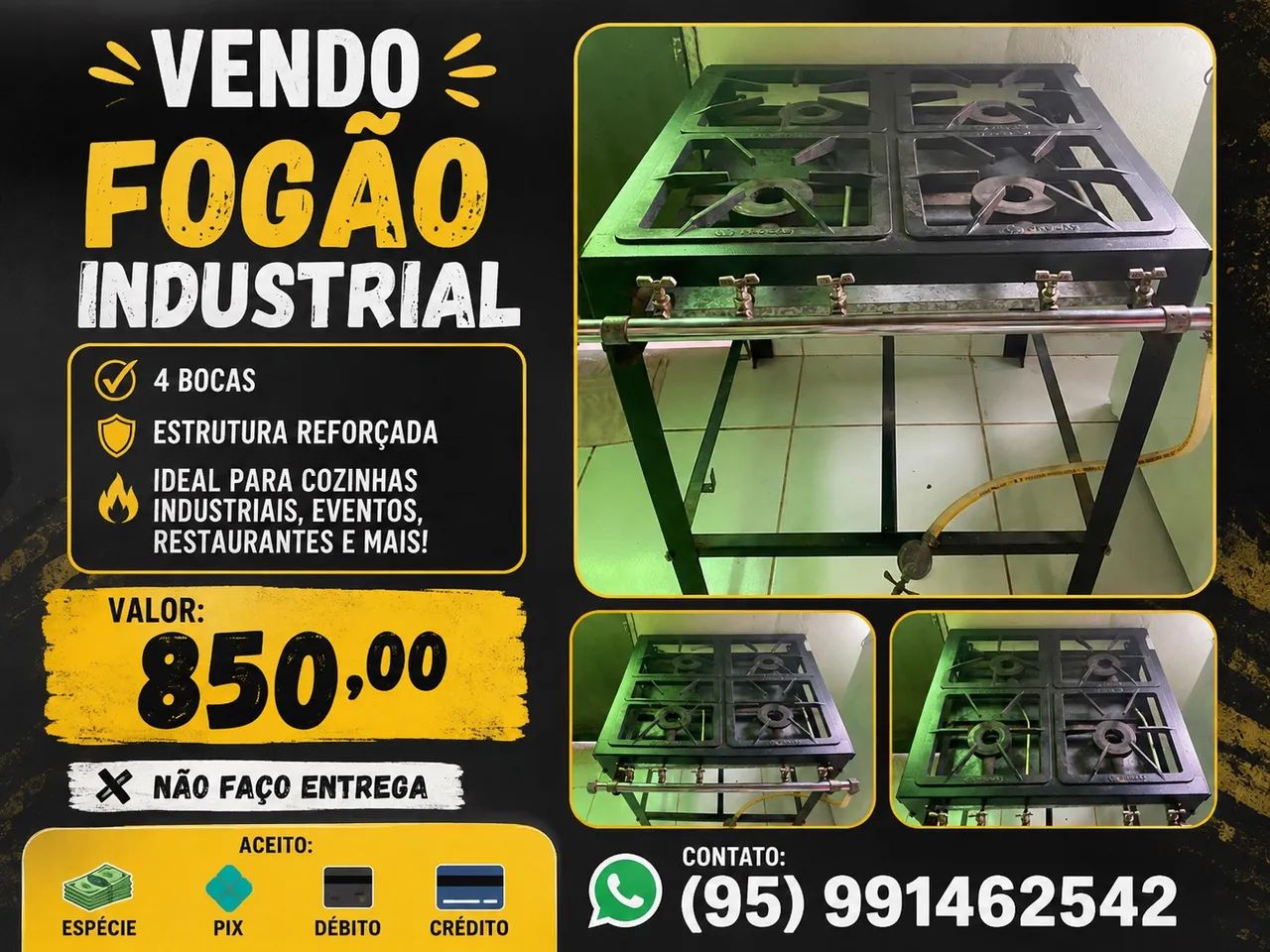Fogão industrial  - Foto 4