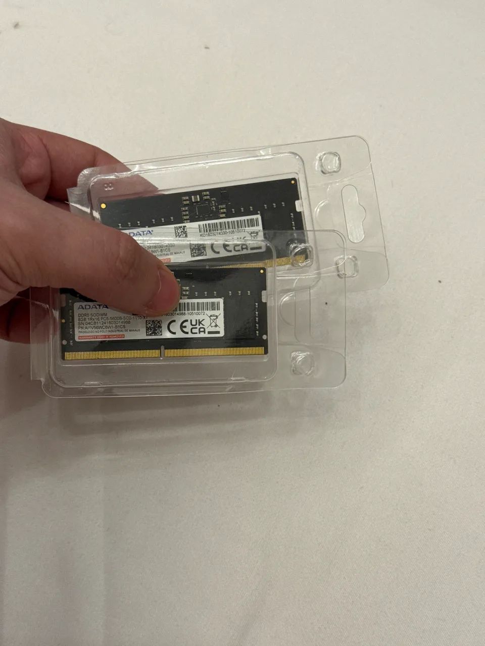 Memoria RAM ADATA 16gb DDR5 4800mhz p/Notebook