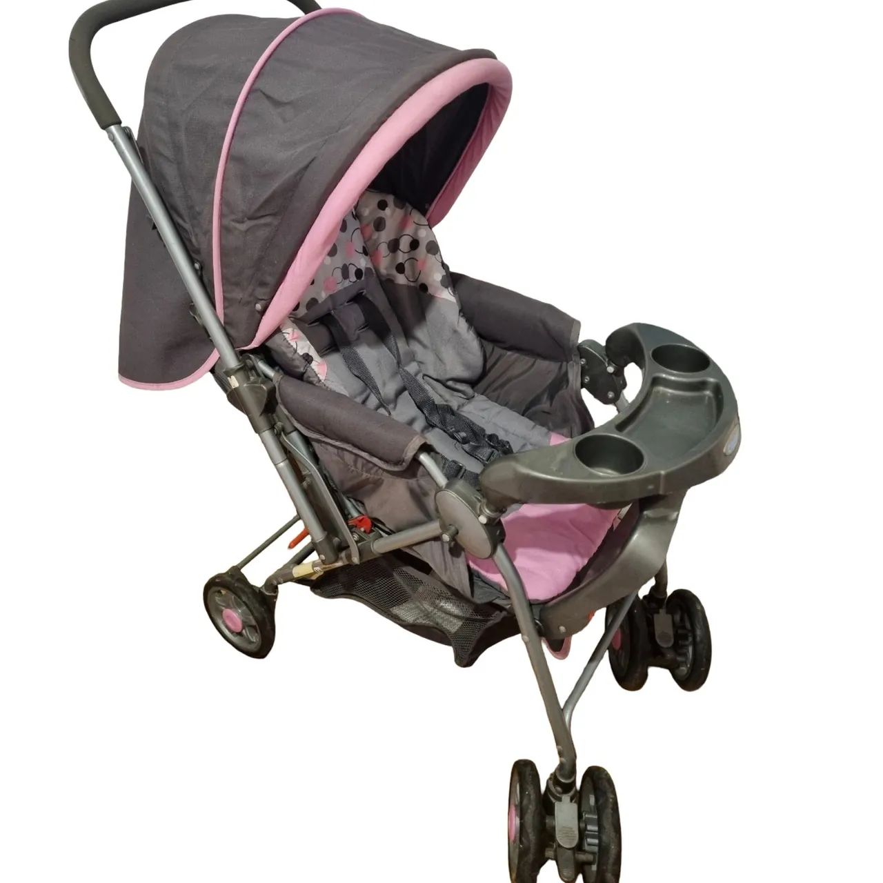 Carrinho de bebê Cosco Rosa