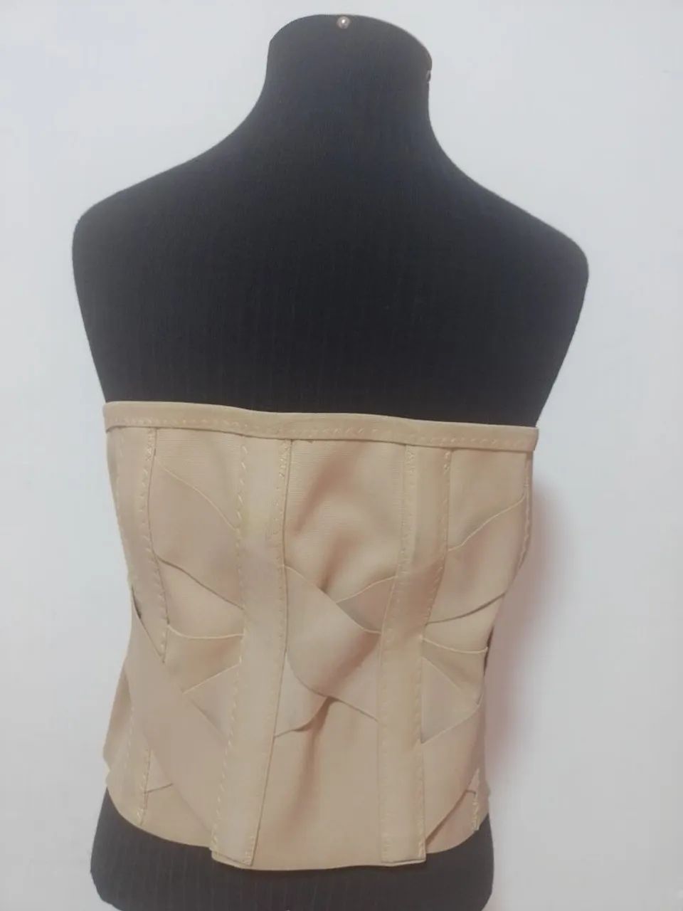 Cinta colete lombar ajustavel barbatanas flexível veste P, M e G - Foto 2