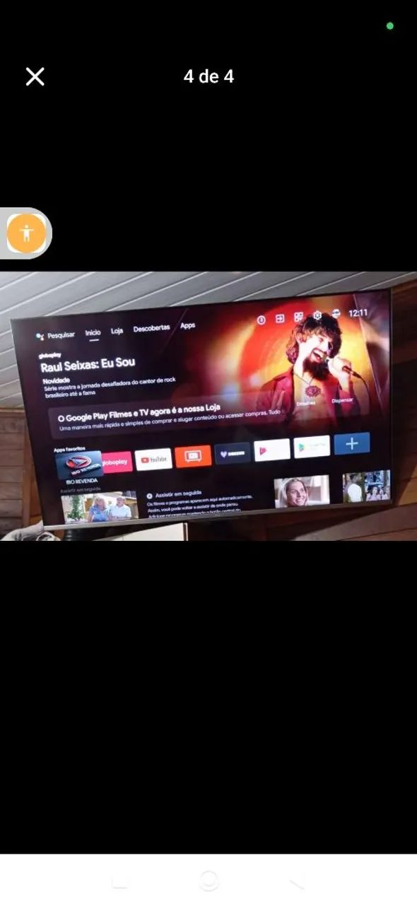 Smart TV TCL 55 polegadas novíssima  - Foto 2