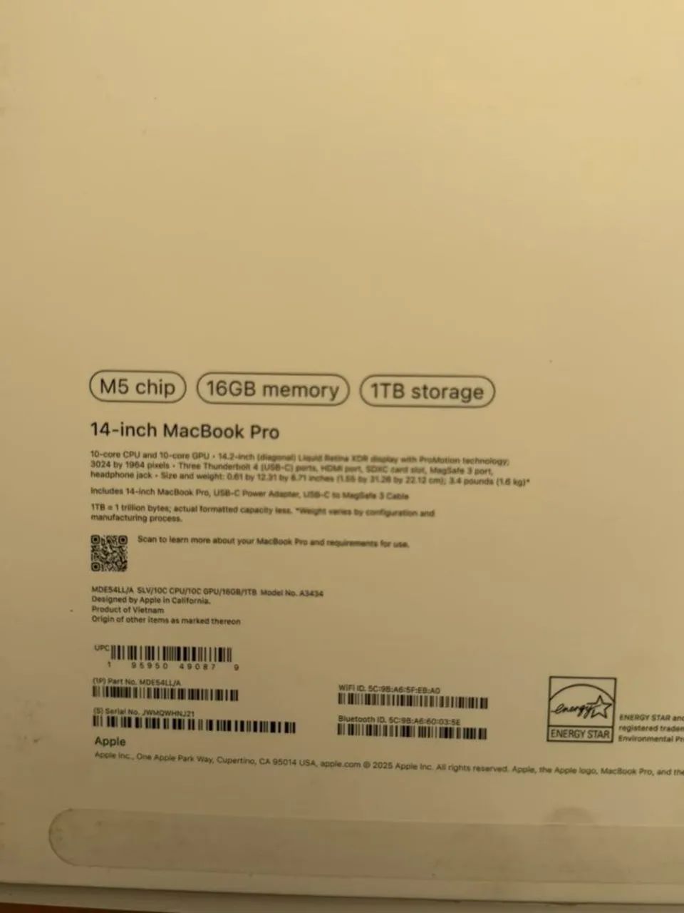 MacBook M5 Pro 2026 - Foto 2