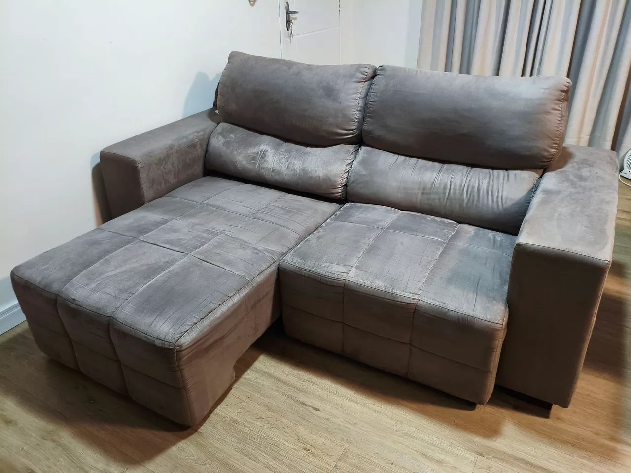 Sofá 2,10m retrátil - Foto 2