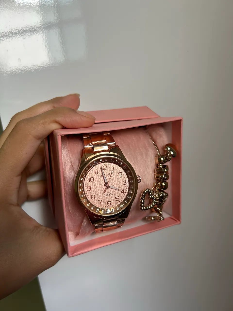 RELÓGIO E PULSEIRA NUNCA USADO