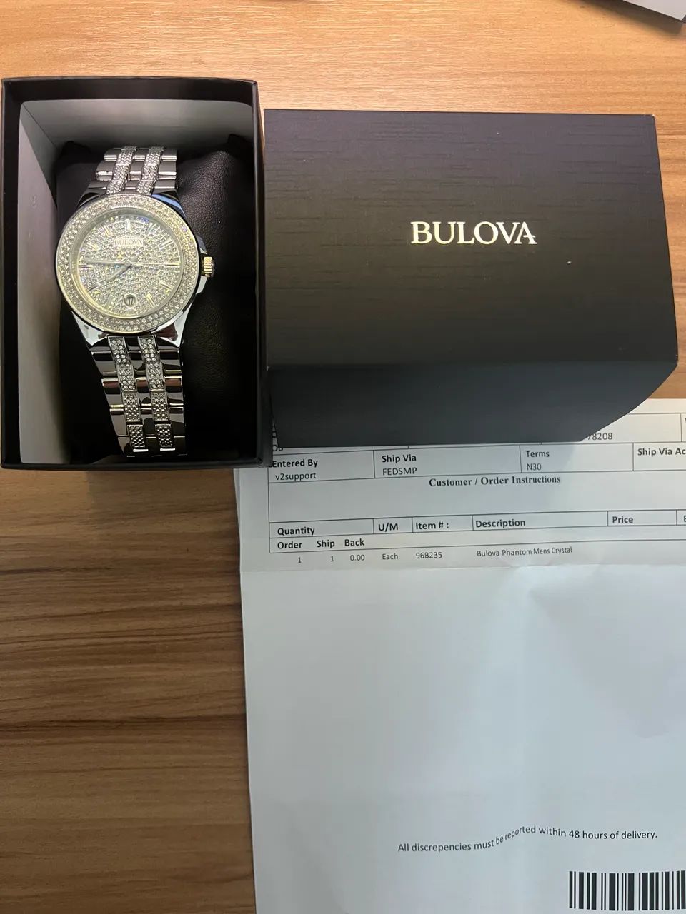 Relógio Bulova (Crystal Phantom 96B235) - Foto 3