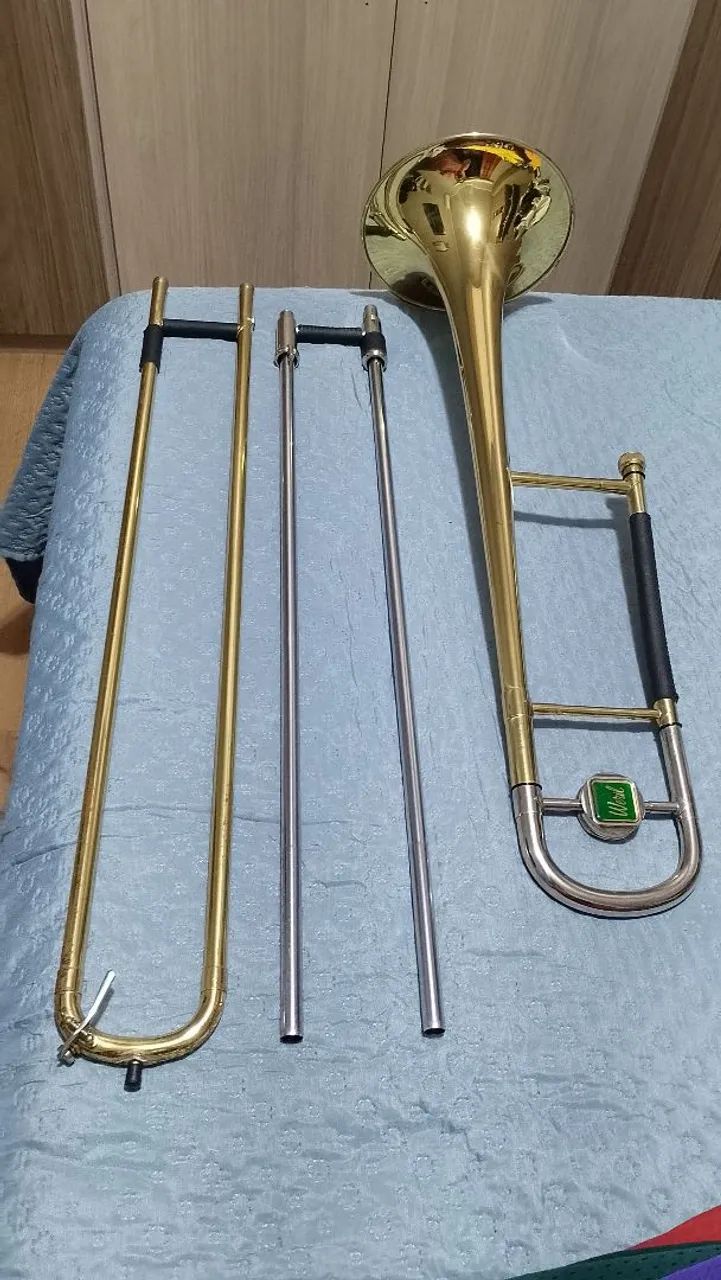 Trombone Weril Alpha em excelente estado  - Foto 5