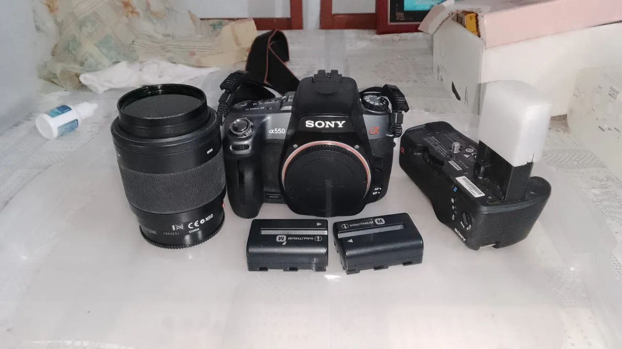 Câmera Sony A550