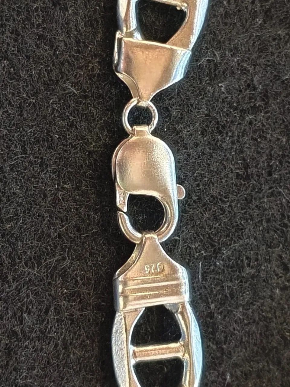Pulseira Prata 925 (12mm) - 33 gramas - Foto 2