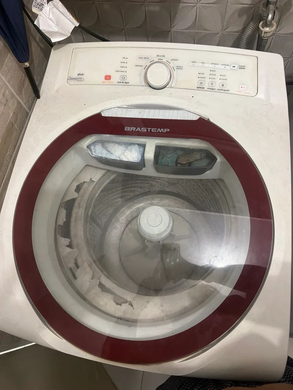 MAQUINA DE LAVAR COM DEFEITO