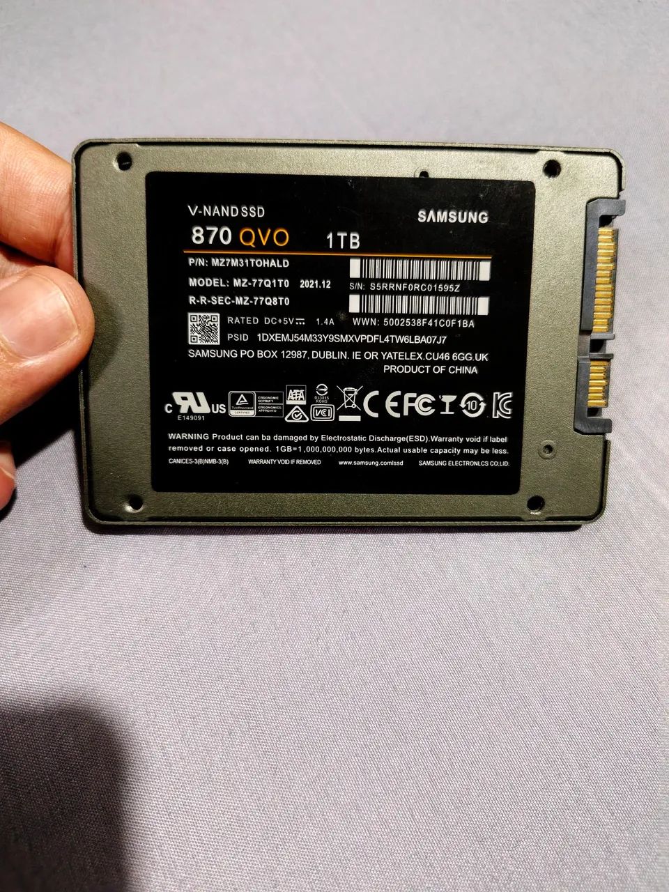 SSD Samsung 1TB - Foto 2