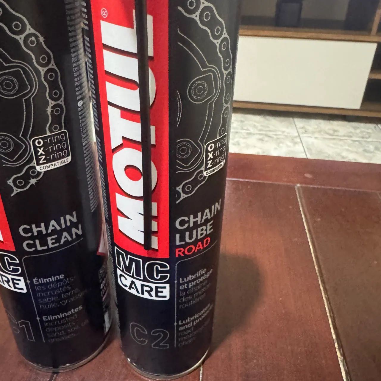 Kit Motul C1 e C2 + Escova para Corrente Novo - Foto 3