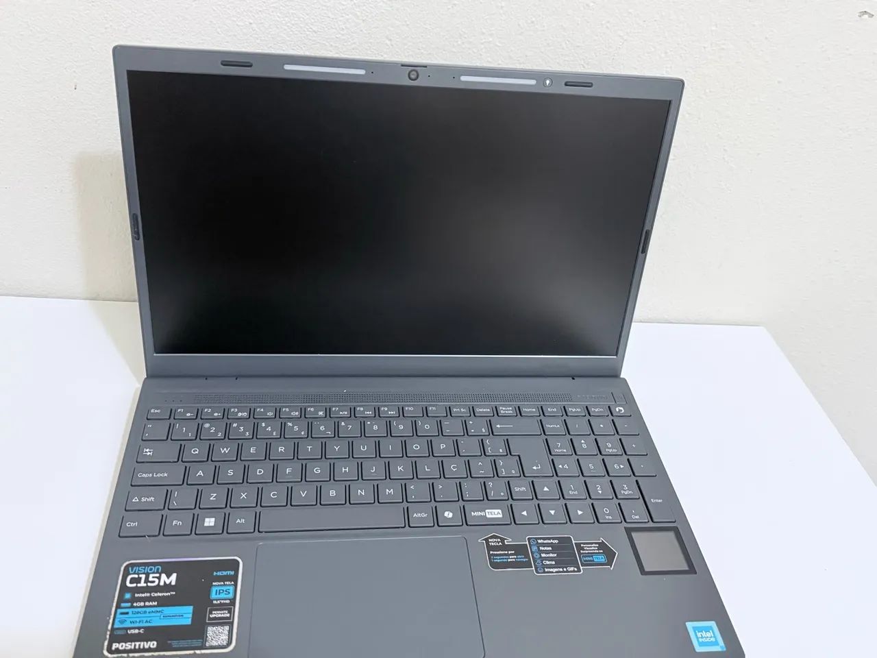 Notebook Positivo Vision C15M Intel Celeron N4500 Windows 11 Home 4GB RAM 128GB
