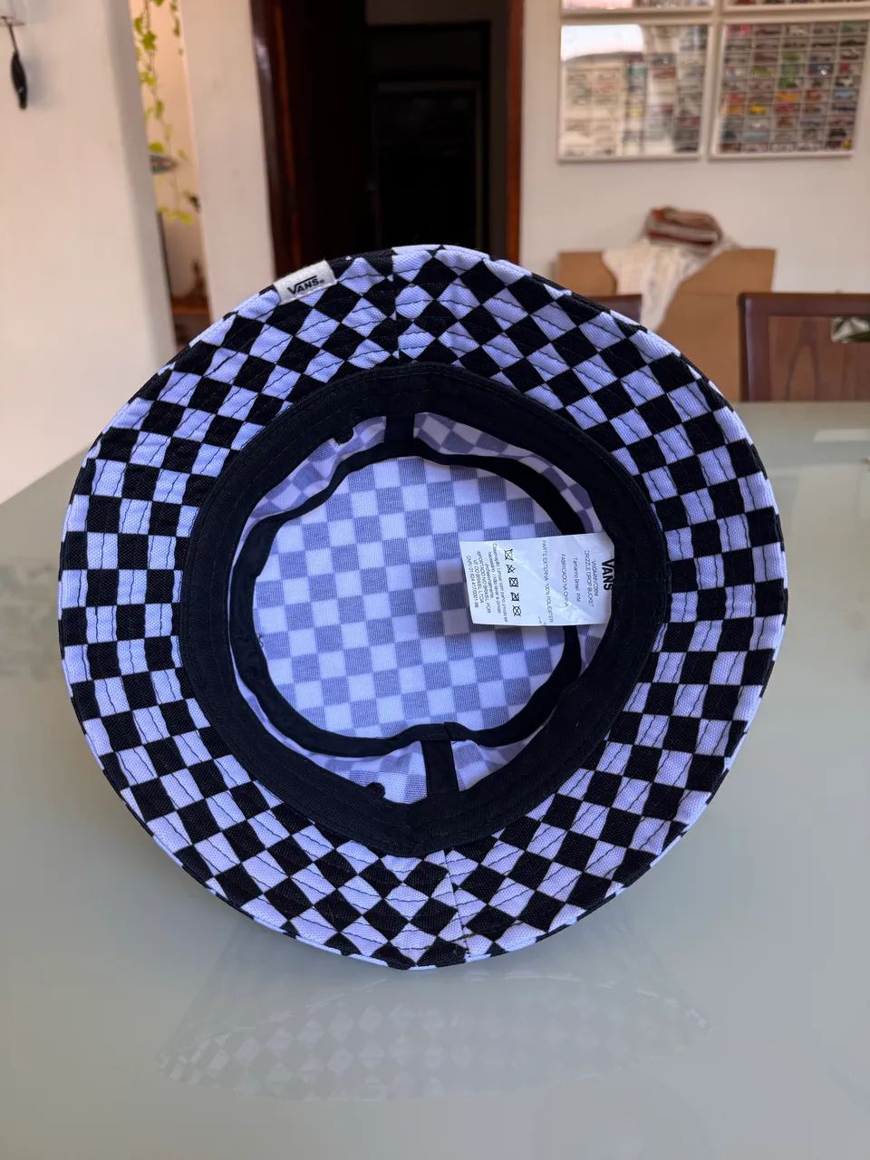 Bucket Vans Quadriculado (Checkerboard) - Estilo Clássico - Foto 3
