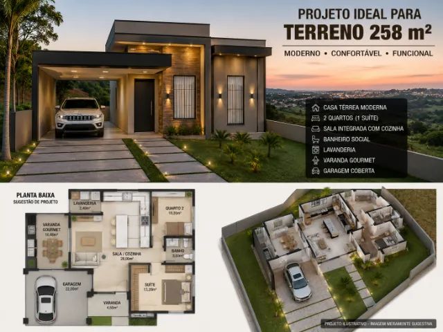 Terreno 258m² em Ibiúna - Escritura + Pronto p/ Construir - Foto 2