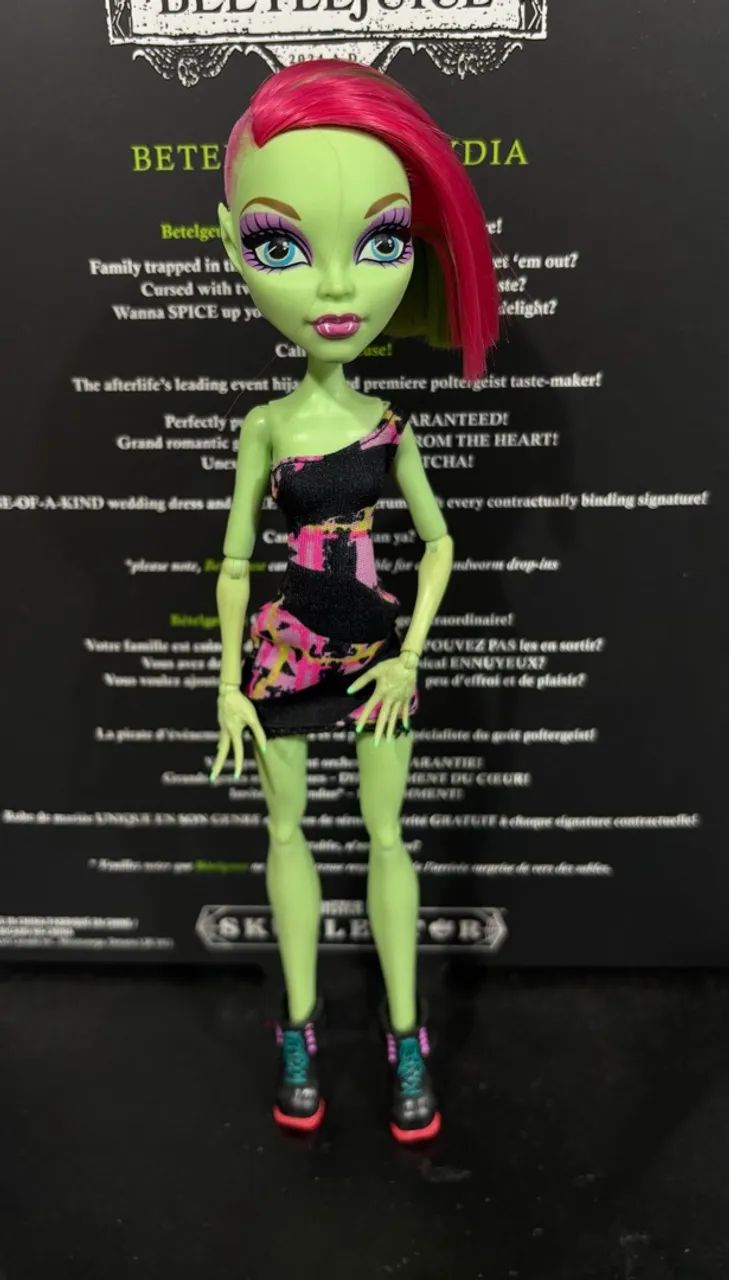 Boneca Monster High Vênus G1 