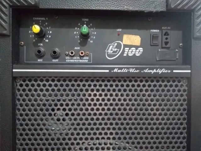 CAIXA AMPLIFICADA LL 100 USADA - Foto 4
