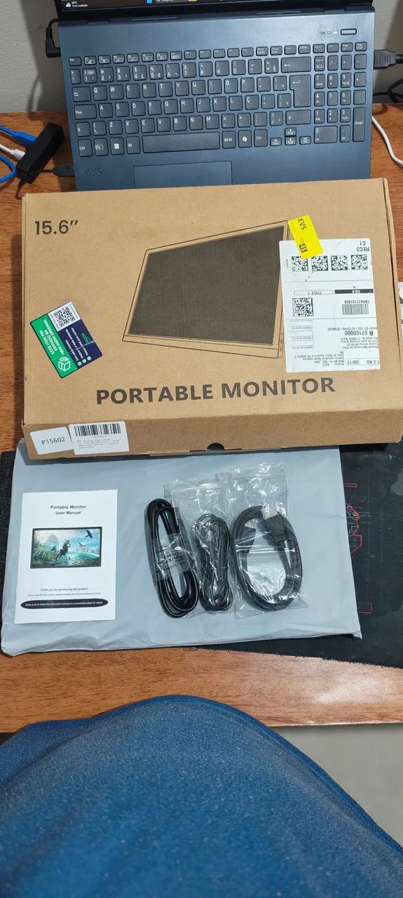 Monitor portal 15 polegadas