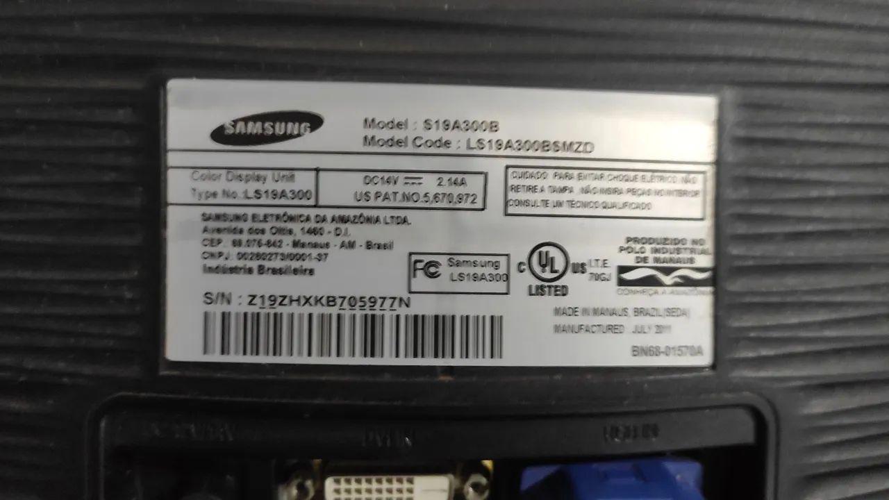 Monitor Samsung S19A300B - Foto 2
