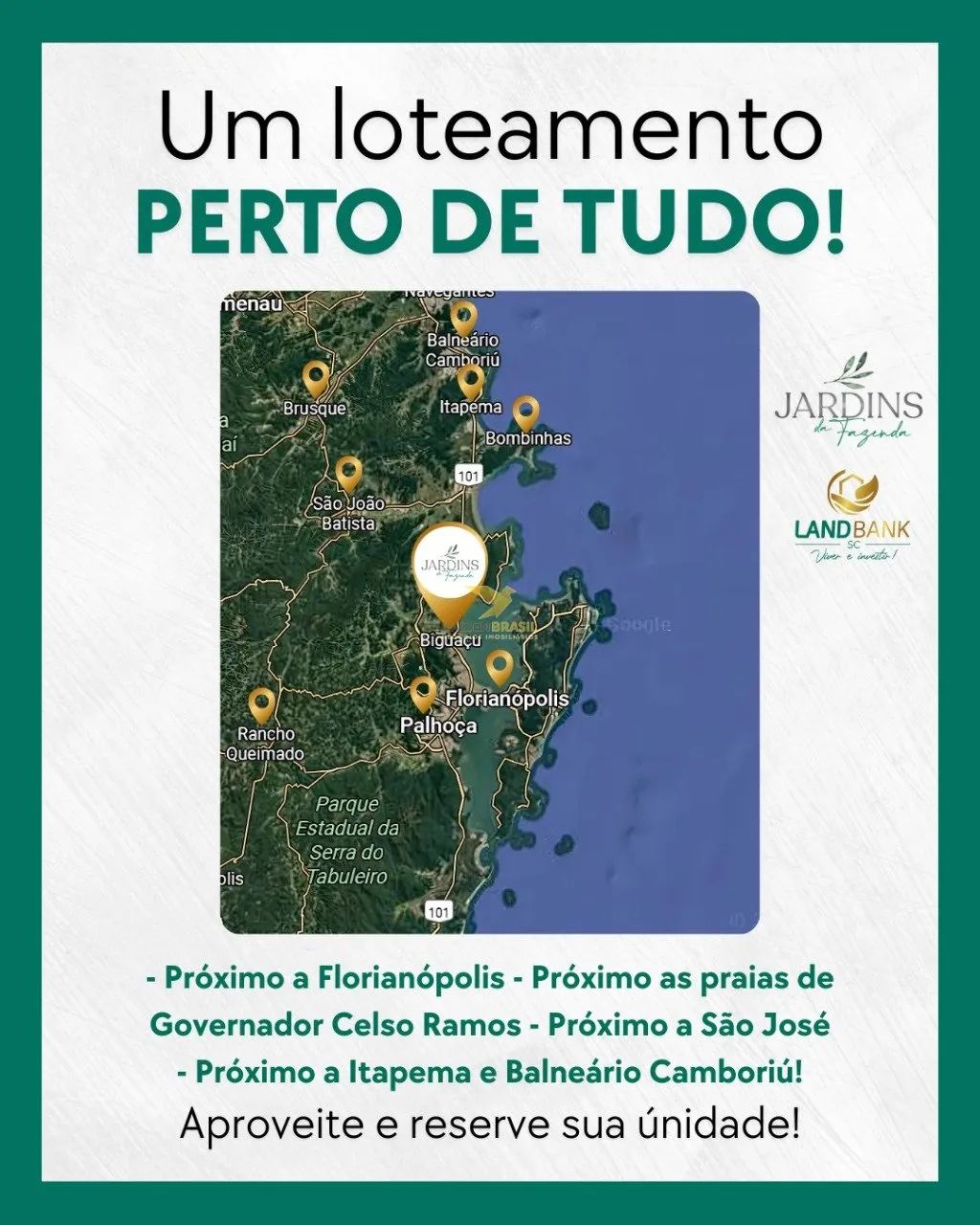 Terreno Comercial 601 m² Biguaçu - SC | Entrada 10% + até 144x - Foto 4