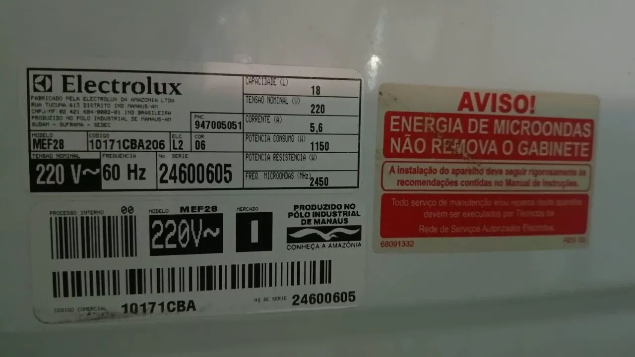 Microondas Electrolux 18 litros - Foto 5