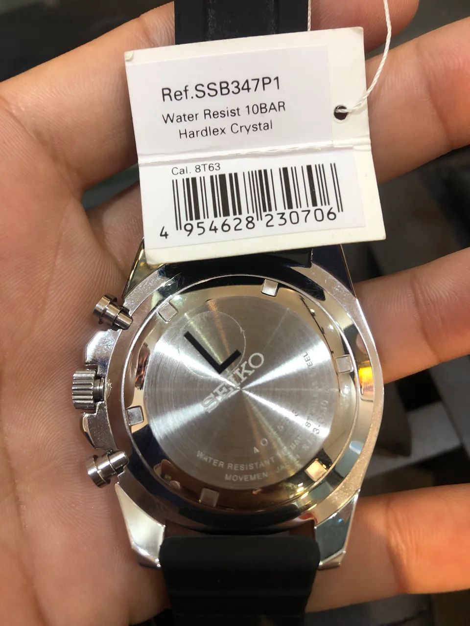 Seiko SSB347P1 Chronograph Original - 10 BAR - Hardlex - Quartzo - Foto 3