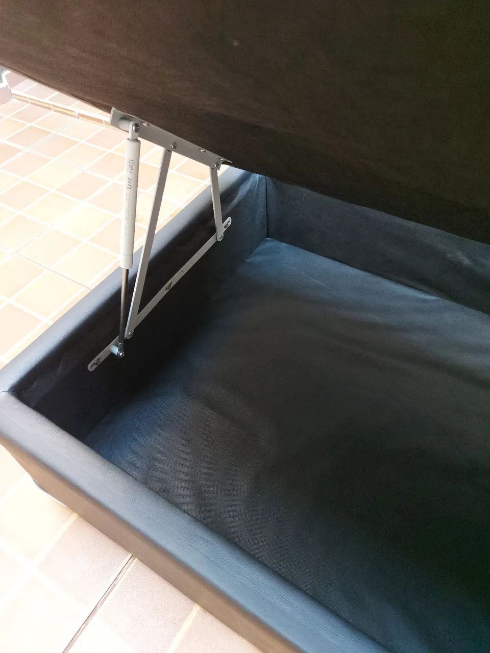 Cama box baú castor 88x188x35 cm - Foto 5