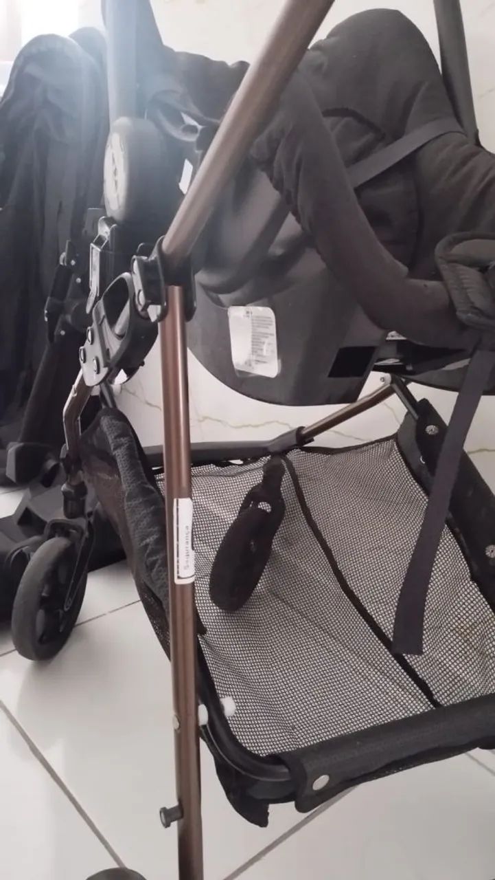 Carrinho de bebê 3 em 1 - Foto 4