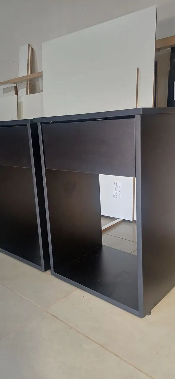 Criado mudo PRETO em mdf  - Foto 3