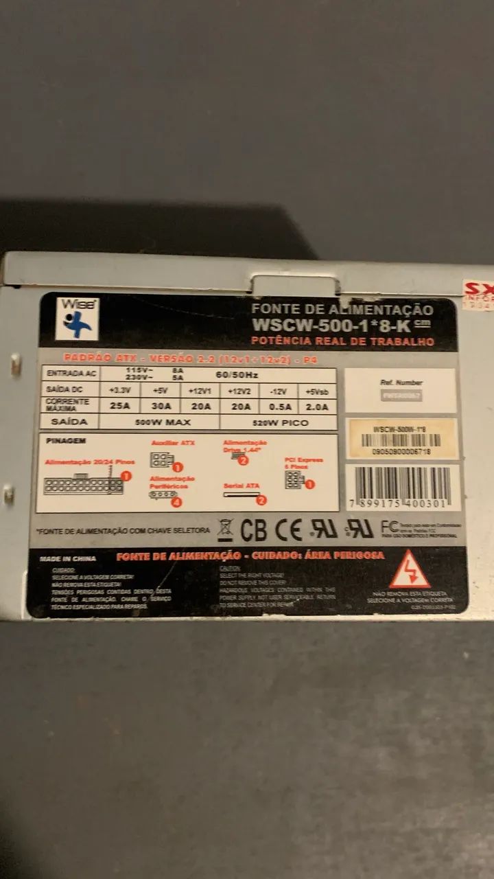 Fonte 500w - Foto 2