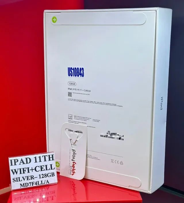 Apple iPad 11 - 128GB - Wi-Fi + Cellular 5G - Prata - Produto Lacrado com Garantia. - Foto 3
