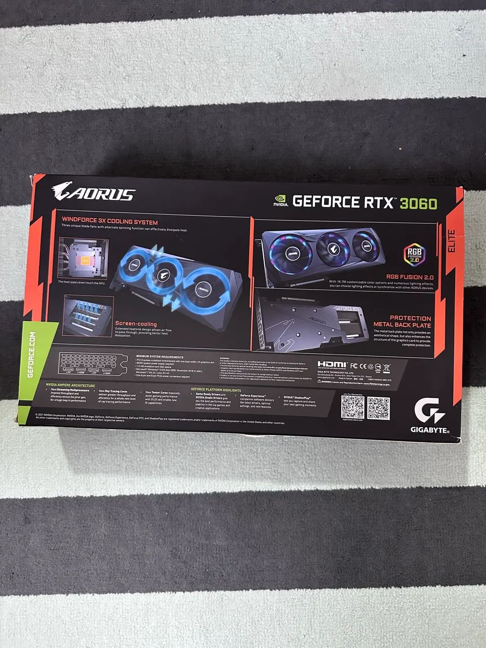 RTX 3060 (Aorus Elite, estado muito bom) - Foto 3