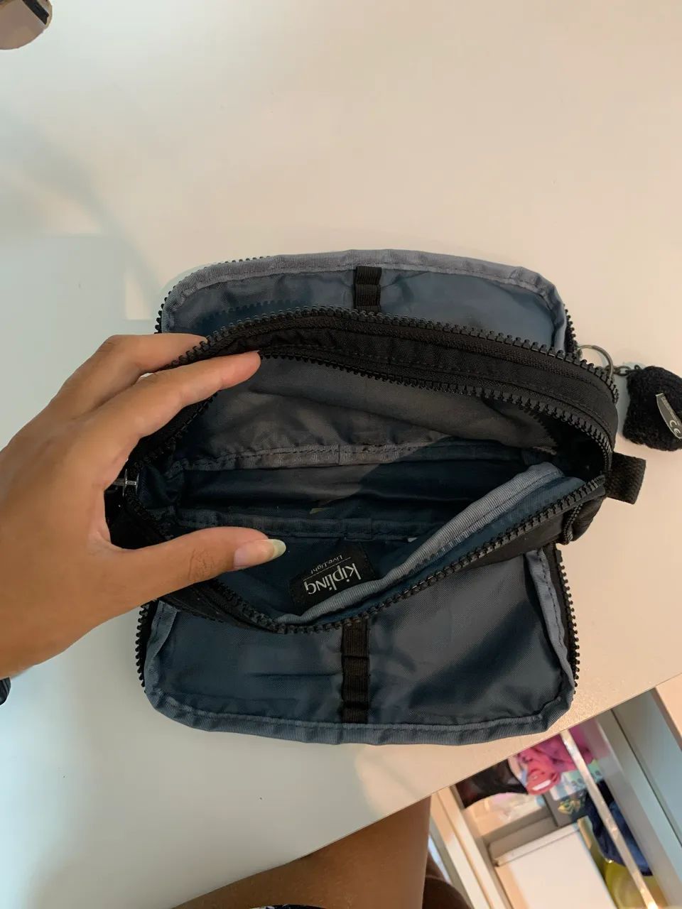 Estojo Kipling Gitroy Preto - Foto 5