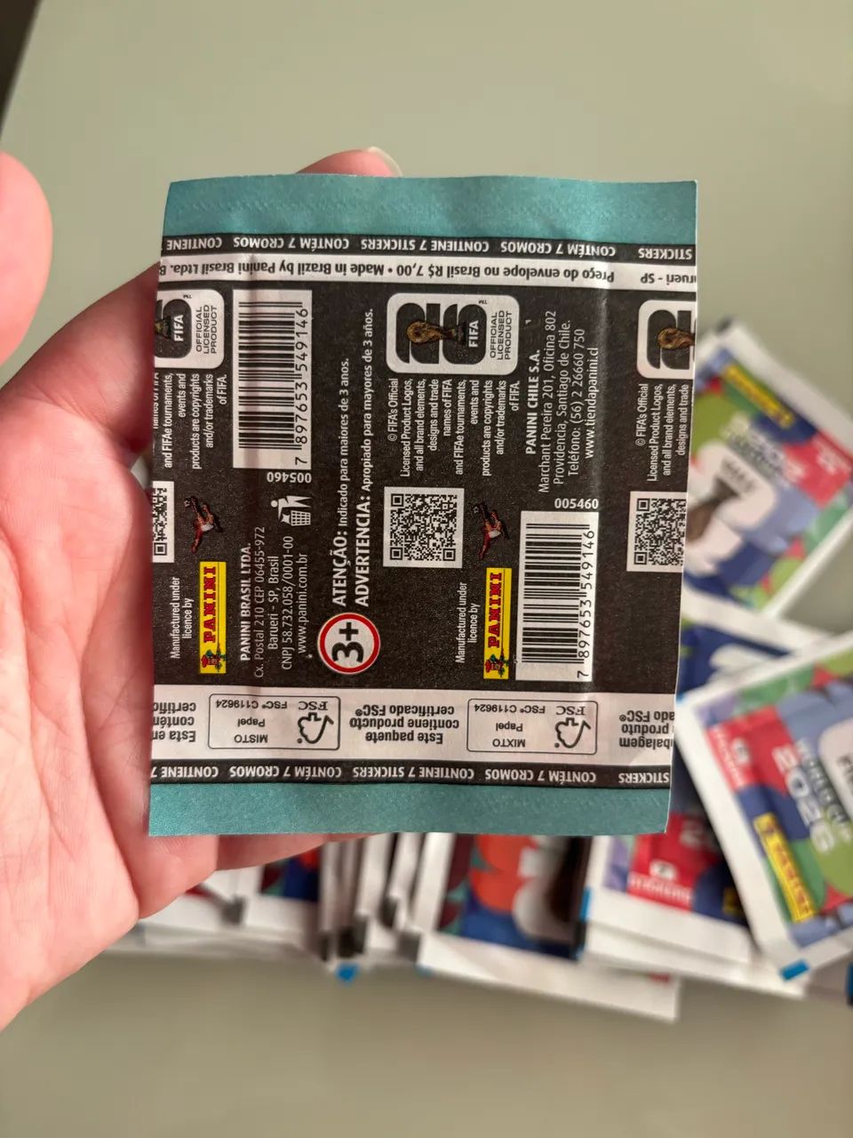 10 PACOTES DE FIGURINHAS DA COPA 2026 - Foto 2