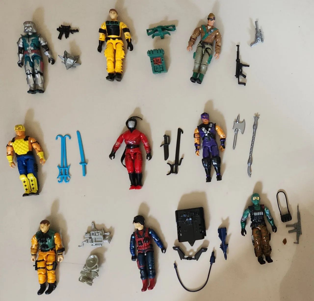 Boneco Comandos em Ação Gi Joe Hasbro Anos 80