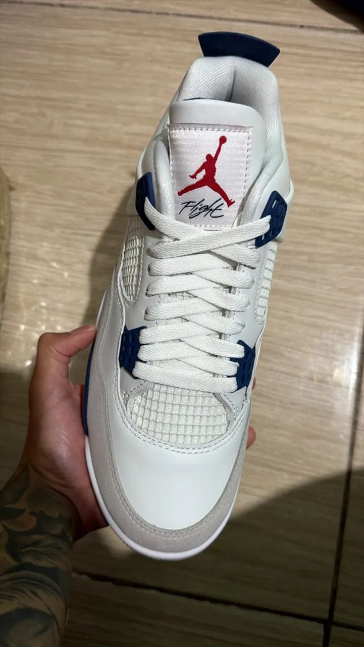 Jordan 4 SB Navy - Foto 3