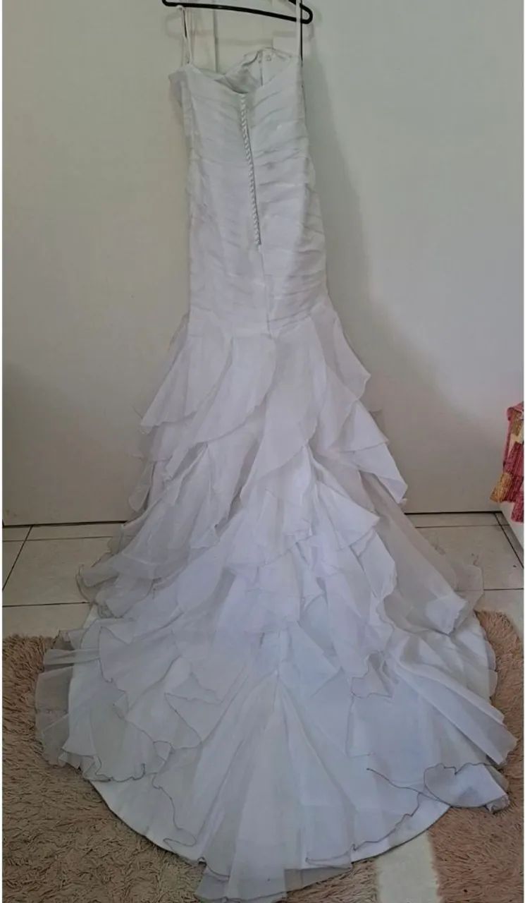 VESTIDO DE NOIVA TOMARA QUE CAIA  - Foto 3