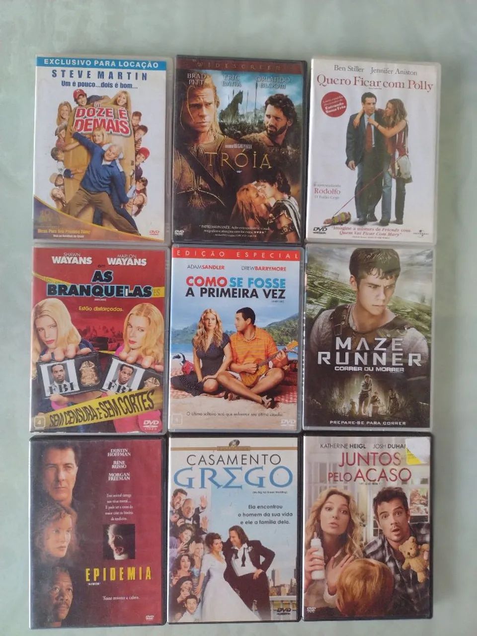 DVD FILMES ORIGINAIS 9 TEMAS VALOR UNITÁRIO 