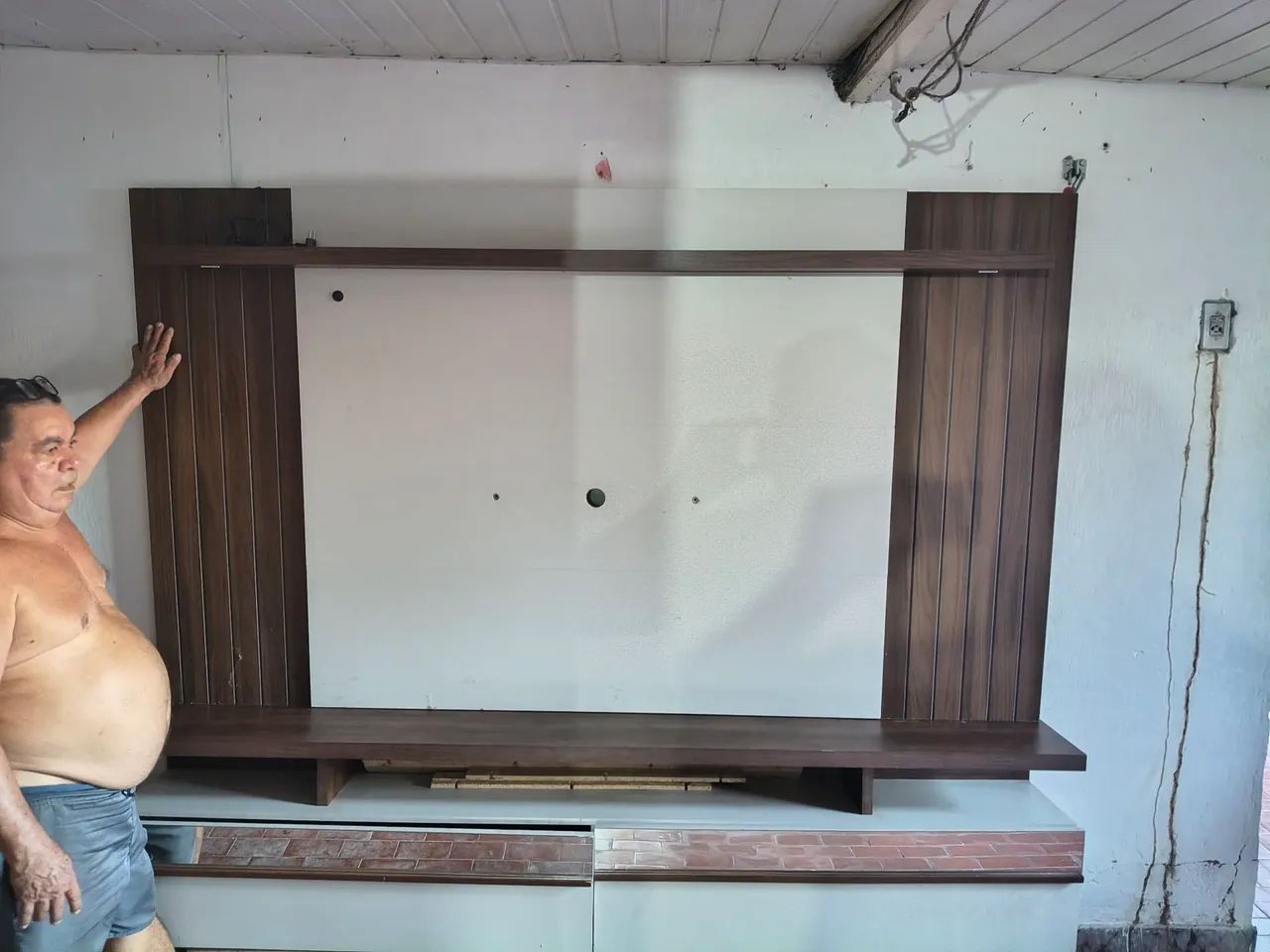 Vendo rack-painel pra tv acima de 65 polegadas  - Foto 2