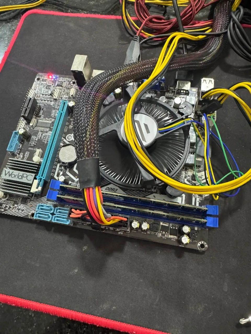 Kit Placa mãe Intel core i5 650 3,2GHz + 8 GB ram 
