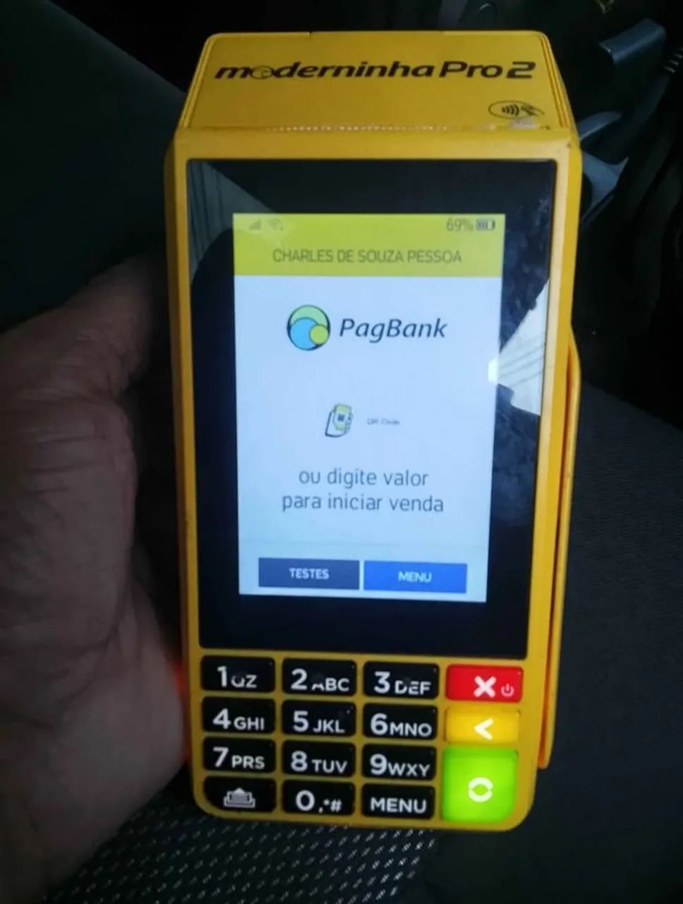 Maquininha PagSeguro pro 2 - Foto 4