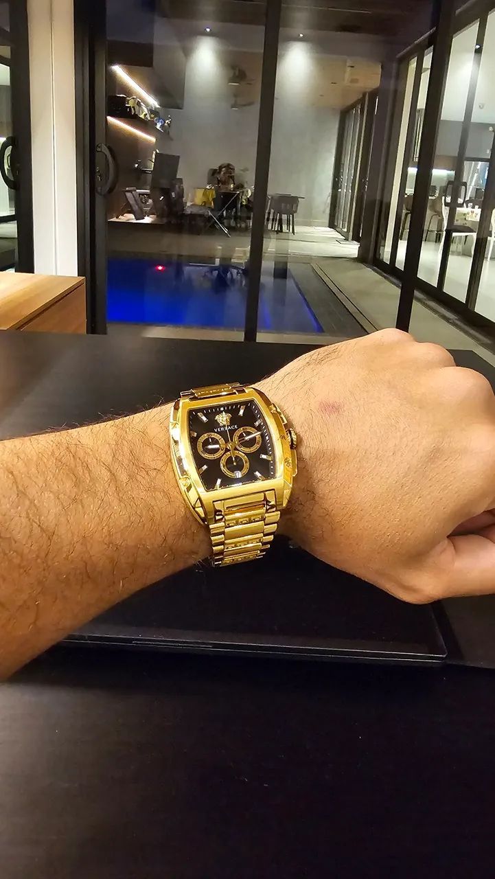 Relógio Versace Suíço de Luxo RARIDADE  - Foto 4