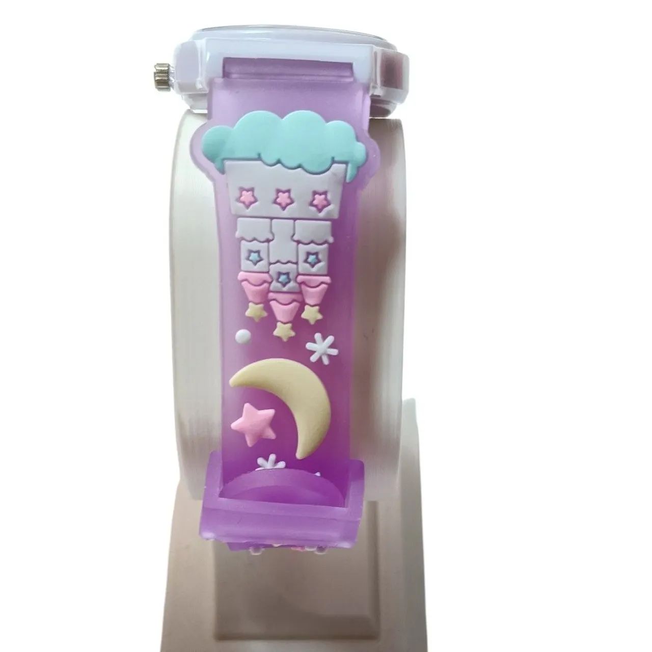 Relógio infantil, 3D, desenho animado, hhipoalergênico - Foto 3