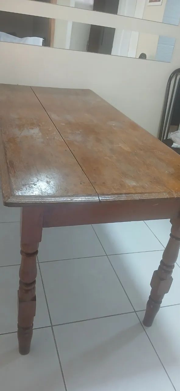 Mesa angelim pedra usada - Foto 3