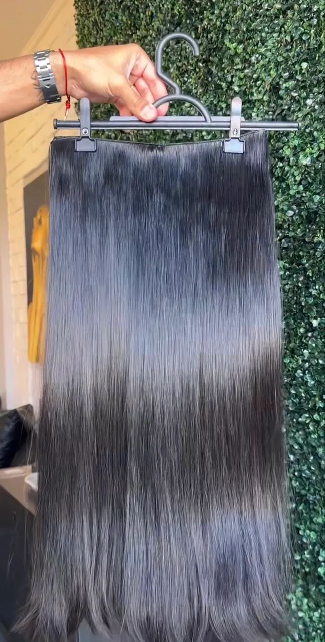 Cabelo brasileiro 55 cm 150 gramas  - Foto 3