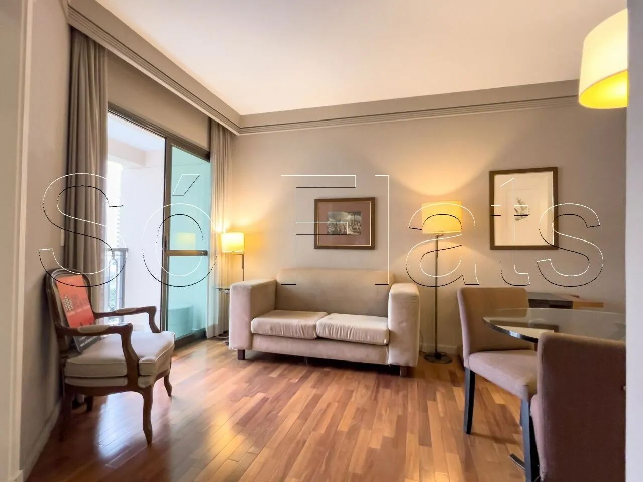 Apartamento Mobiliado no Itaim Bibi com 2 Dormitórios Próximo à Faria Lima - Foto 3