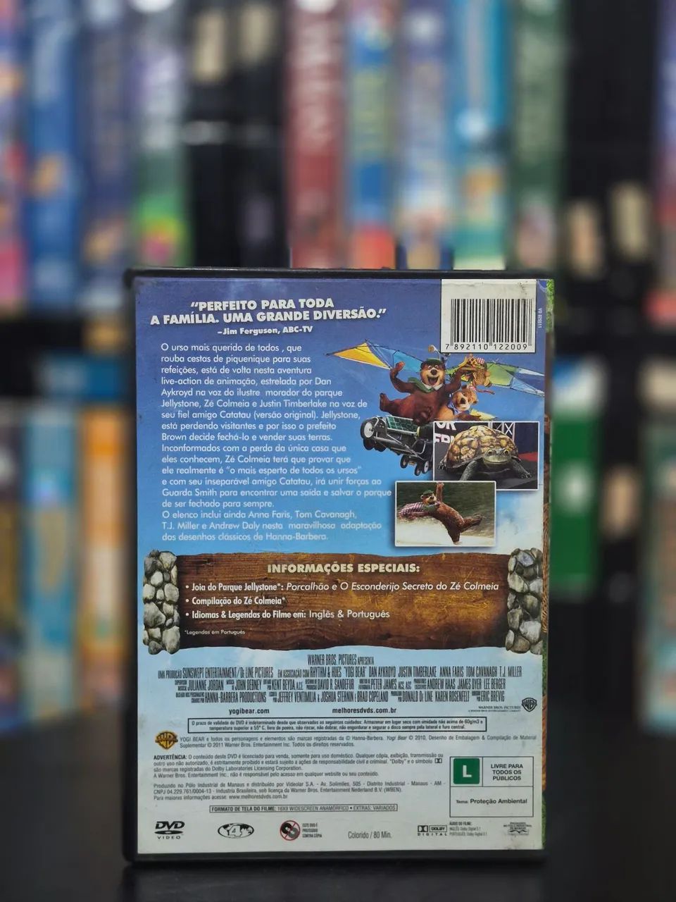 Dvd Zé Colmeia o Filme  - Foto 2
