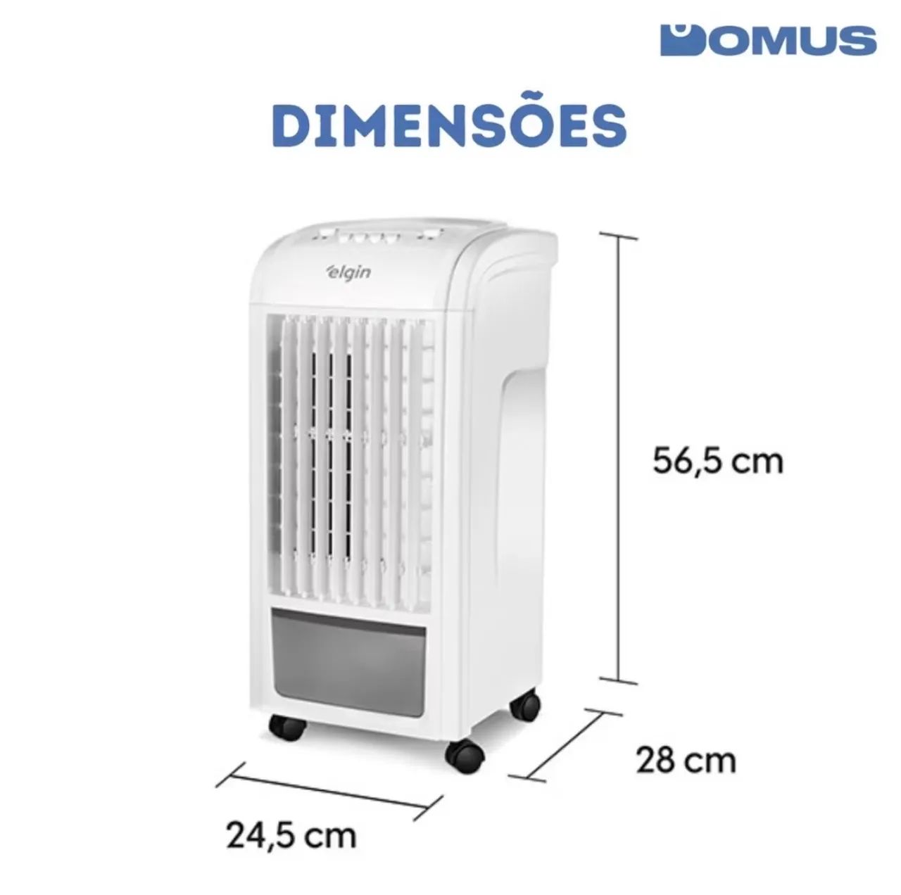 Climatizador smart 4 em 1 resfria ventila umidifica e purifica   - Foto 2